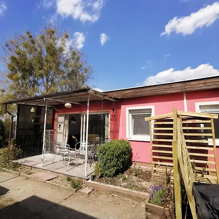 By The For 4 People With Fireplace And Sauna Joachimsthal