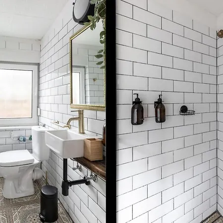 By The For 4 People With Fireplace And Sauna Joachimsthal