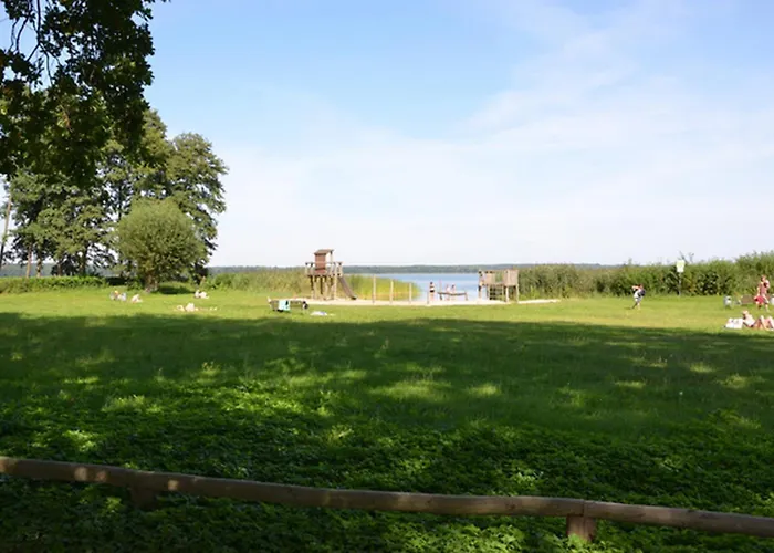 By The For 4 People With Fireplace And Sauna Joachimsthal