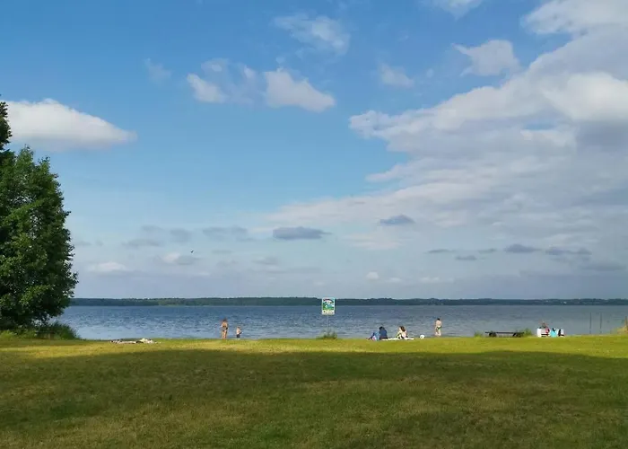 By The For 4 People With Fireplace And Sauna Сasa de vacaciones Joachimsthal