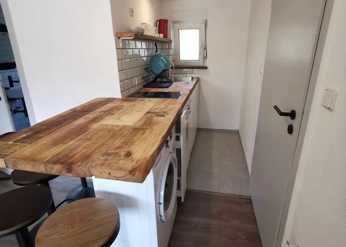 By The For 4 People With Fireplace And Sauna Сasa de vacaciones