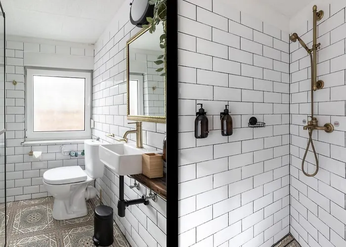 By The For 4 People With Fireplace And Sauna Joachimsthal