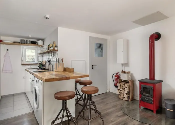 Сasa de vacaciones By The For 4 People With Fireplace And Sauna